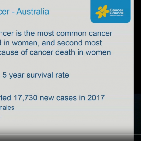 Breast Cancer GP Education Video Cancer Council WA