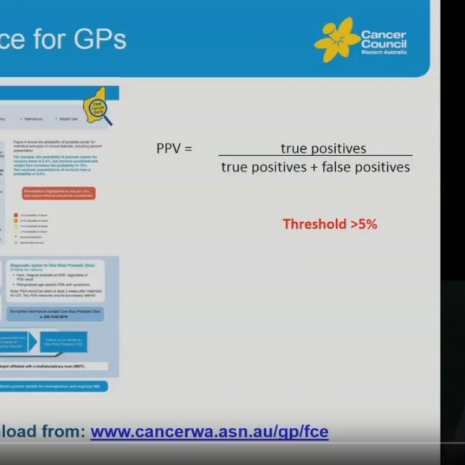 Prostate Cancer GP Education Video Cancer Council WA