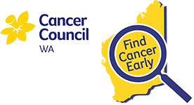 Cancer Council WA Find Cancer Early Logos