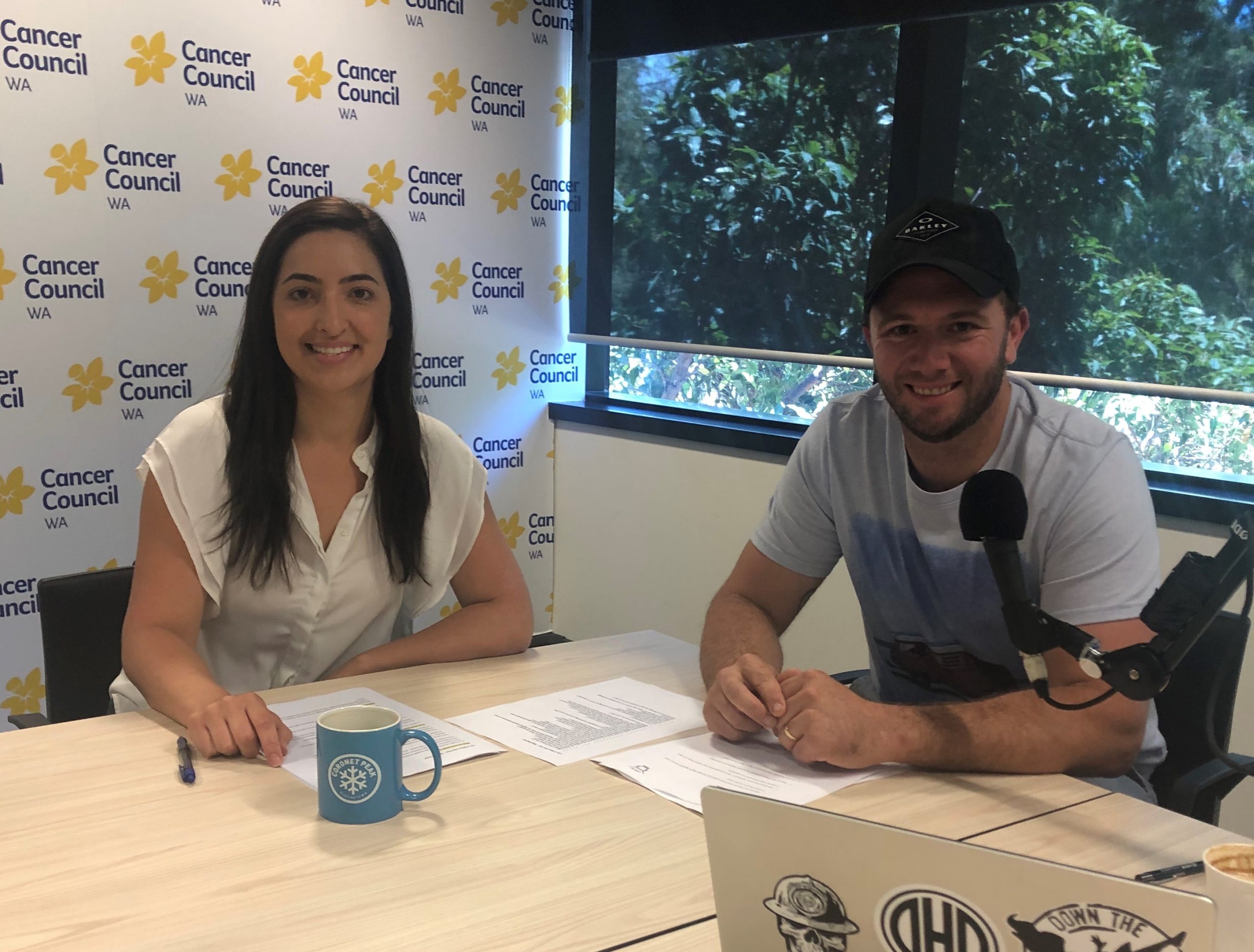 Life of Mine interview Hannah Cauchi and Matt Michael